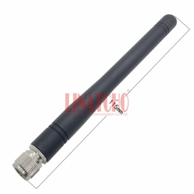 Straight SMA Male 3DB 698-2700MHz 4G LTE Multiband External Rubber SMA Antenna