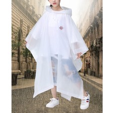 2 Pcs Overol Para Niño Rain Jacket Hooded Poncho Thicken Outdoor Child