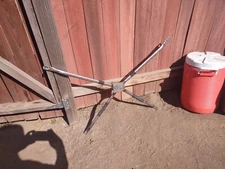 1992-96 Jaguar XJS Convertible Rear Suspension Crossmemebr X Brace Bracket 