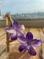 Hair Clips for Women, Plumeria Flower hair Claw (per piece),  Buy 5 get 1 free