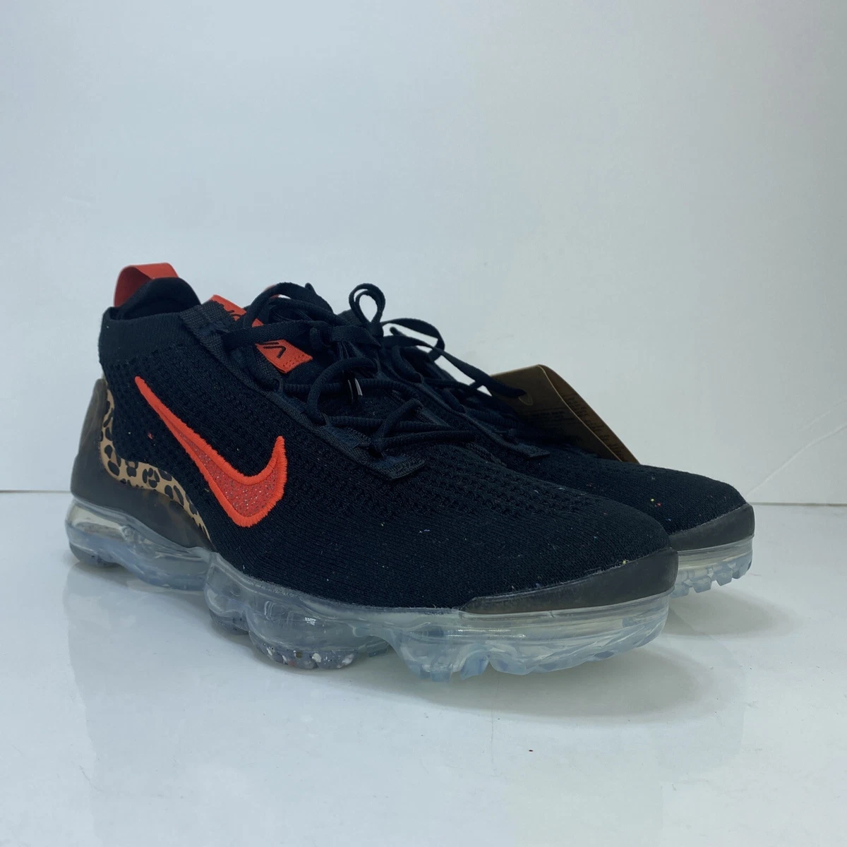 Women's nike air vapormax flyknit 2 top running shoes leopard