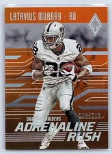 2016 Panini Phoenix LATAVIUS MURRAY ADRENALINE RUSH INSERT ORANGE RAIDERS /299