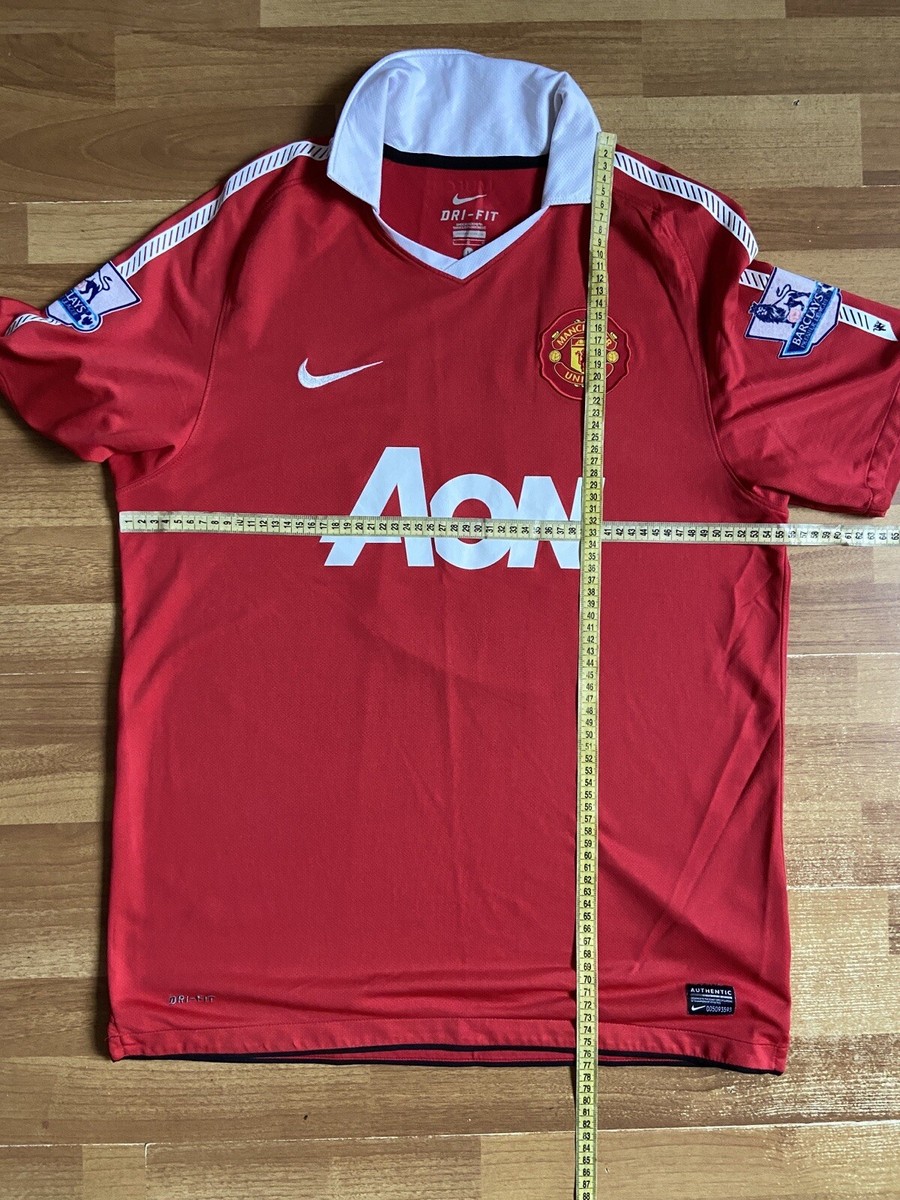 MANCHESTER UNITED 2010 2011 HOME SHIRT JERSEY NIKE 382469