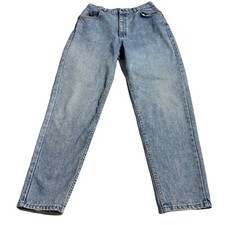vintage 80s 90s Lee USA High Waist Denim Mom Jeans Acid Wash 14 MEDIUM 27x28