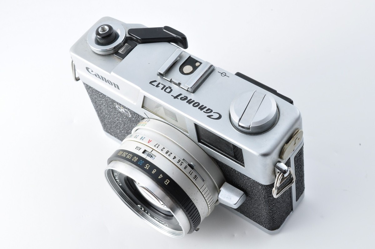 Canon Canonet QL17 Rangefinder Film Camera 40mm f/1.7 From