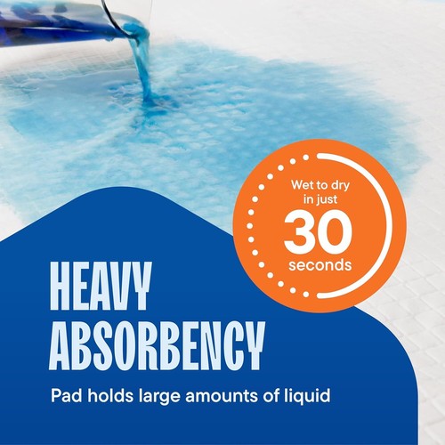 100 Pack Ultra Heavy Absorbency Adult Bed Pad Disposable Underpads 30"x36" Pets - Picture 2 of 8
