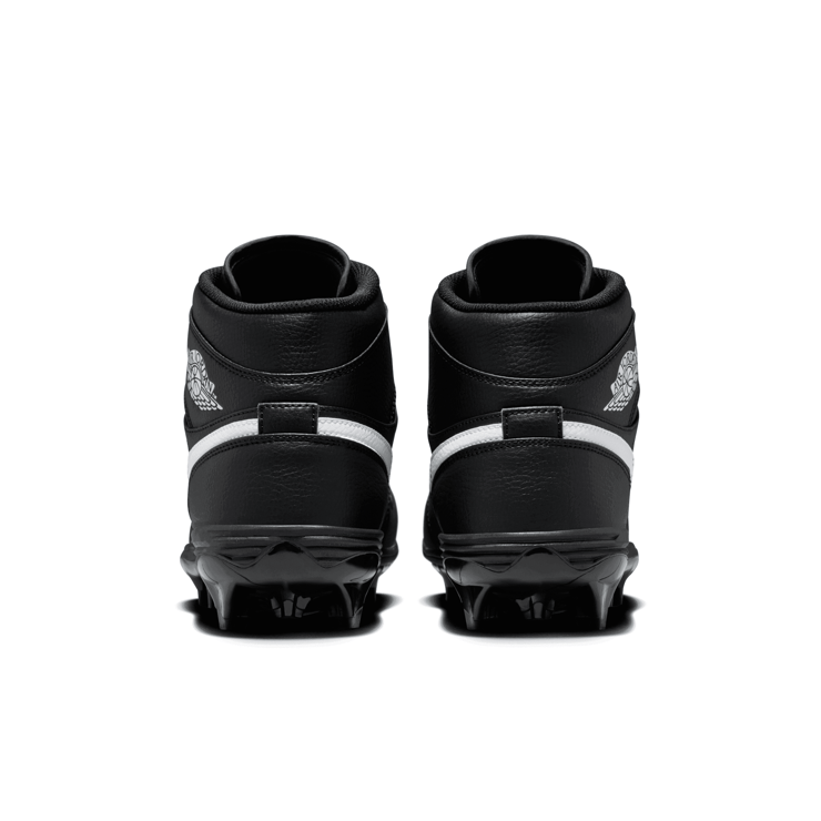 Air Jordan 1 Mid TD Black/White Football Cleats FJ6805-001  display picture 1