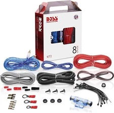 KIT2 8 Gauge Complete Car Amplifier Installation Wiring Kit