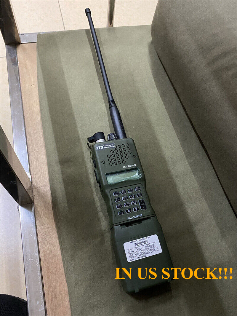15W TRI AN/PRC 152 Multiband 12.6V Handheld MBITR Radios Militaria