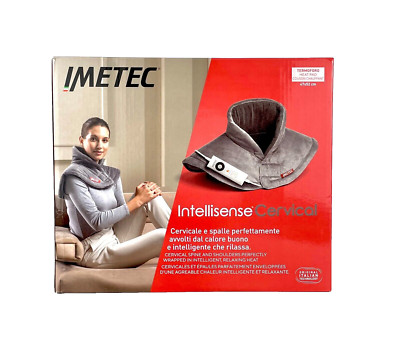 Imetec Intellisense Cervical-Heizkissen Hals und Schultern, Wärmekissen Waschbar