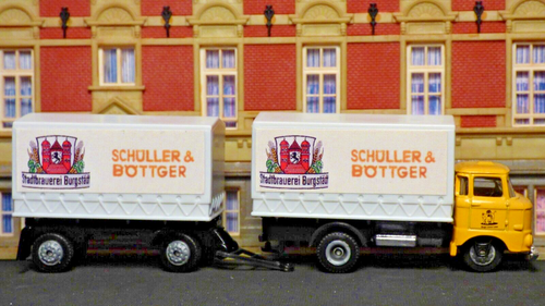 Rarität, 1:87, IFA W50 Nostalgie HZ, Heiloo, Linus Loos, Schüller&Böttger,Nr.087 - Bild 4 von 7