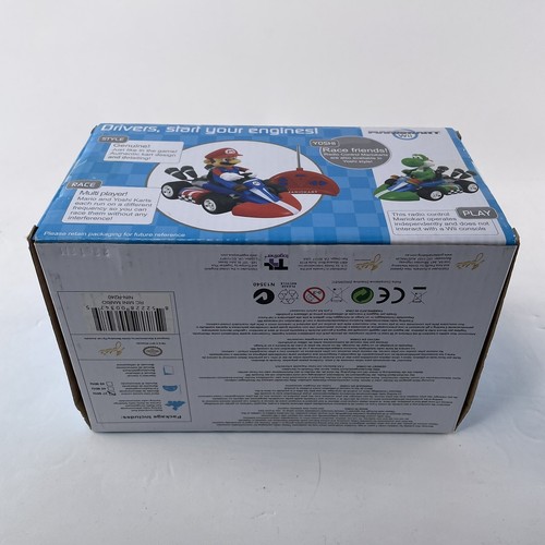 Mario Kart Mini Radio Control Kart Wii Nintendo Remote Control Car NIB Mariokart - Picture 5 of 5