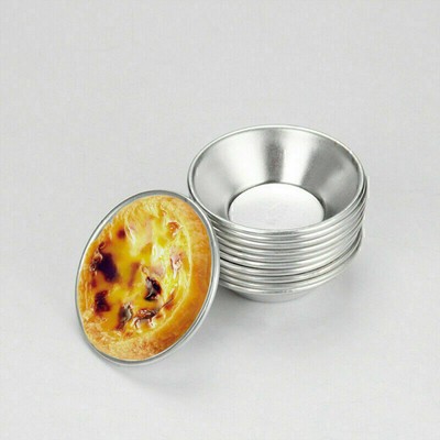 Tartelette Förmchen Kuchenform Ei Tart Pasteis de Nata Backform Wiederverwendbar