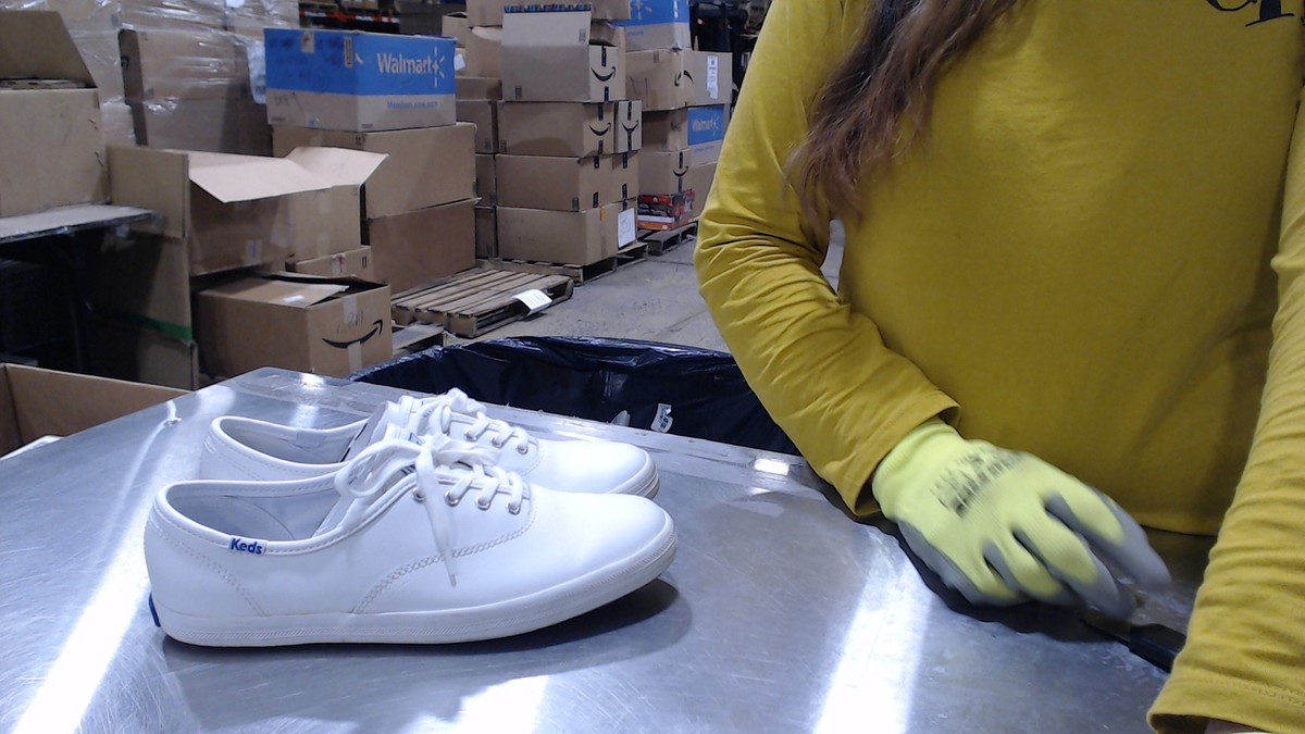 Keds Women's Champion Lace Up Sneaker, White Leather, 7