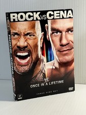 WWE: Once in a Lifetime - The Rock vs. John Cena (DVD, 2012, 3