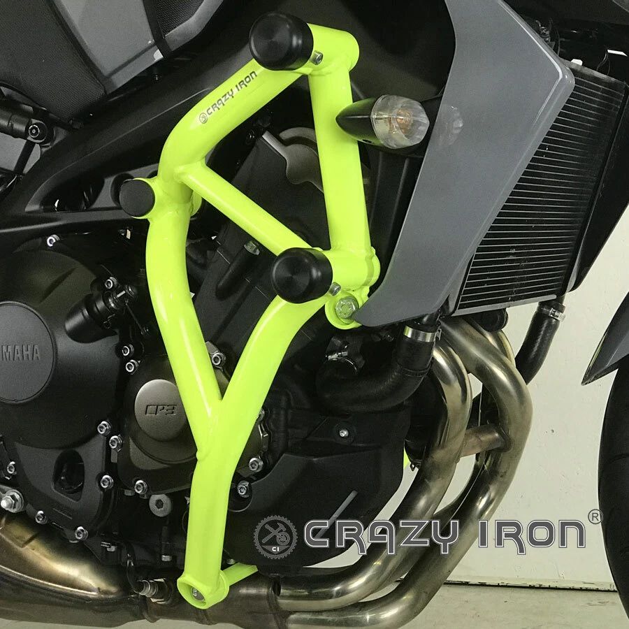 CRAZY IRON Yamaha MT-09 (2017-2020) Cage PRO, Subcage and Axle Peg