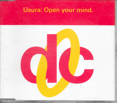 USURA - Open your mind CD MAXI SINGLE 4TR Italo Euro House 1992 (Deconstruction)