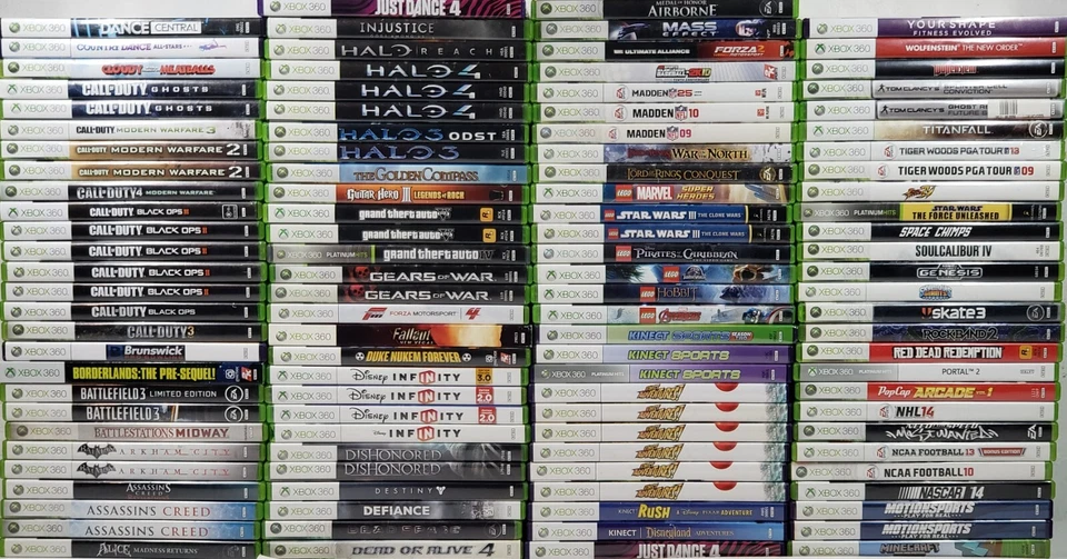 Xbox 360 Game Lot | Buy 3 Get 1 Free | Free Ship $25+ | Resurfaced - Image 2 of 4