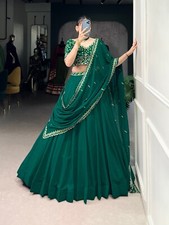 Indian Style Georgette Lehenga Choli With Dupatta For Wedding  Function Wear