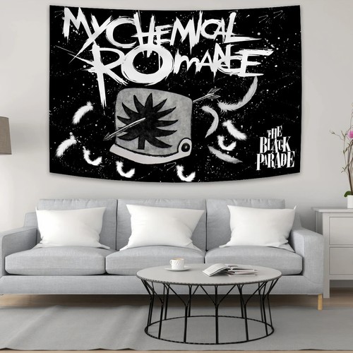 My Chemical Romance Rock Band Flag Banner Tapestry Wall Hanging Room Decor 5x3ft - Picture 4 of 15