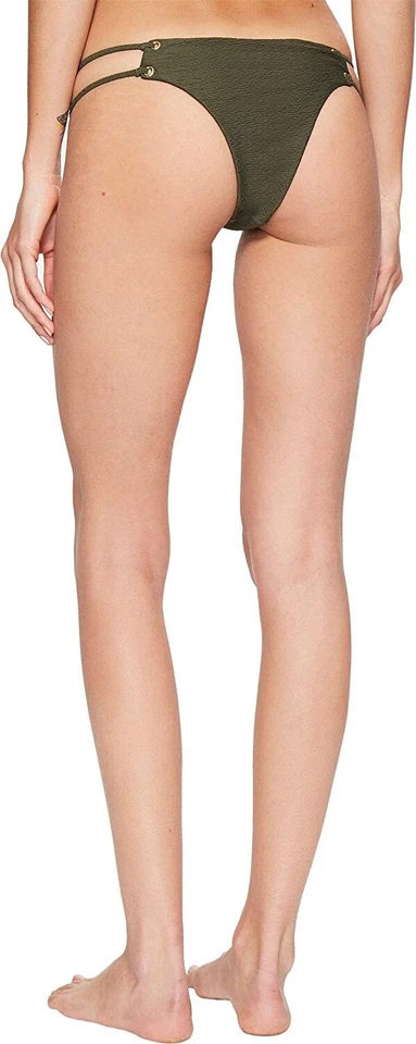 Parte inferior de bikini Blue Life 166639 para mujer con cuerda escasa traje de baño helecho talla grande Foto 4 de 4