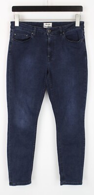ACNE STUDIOS Skin 5 Deep Jeans Damen W30/L32 Skinny Fit Stretch Knöchellang