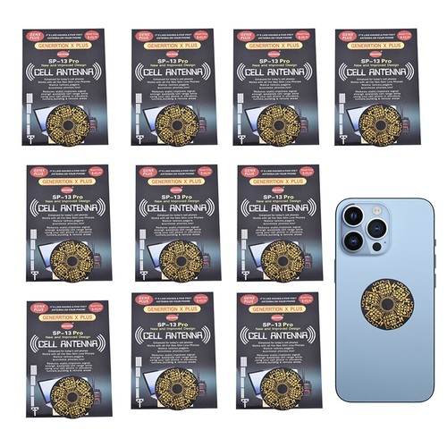 2pcs SP-13Pro Phone Signal Portable Sticker Network Enhancement Amplifier _xa - Photo 2/7