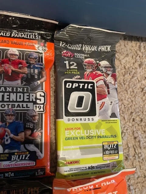 2019 Panini Contenders, Optic, Playbook, Unparalleled Value Pack Assortment (6) - Image 3 of 4
