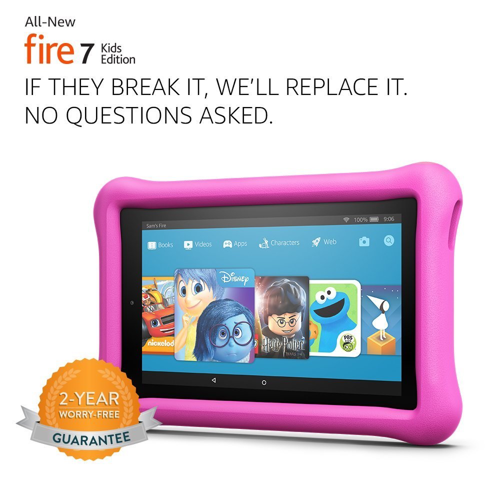 Amazon Fire 7 Kids Edition 7th Generation Tablet with Alexa
