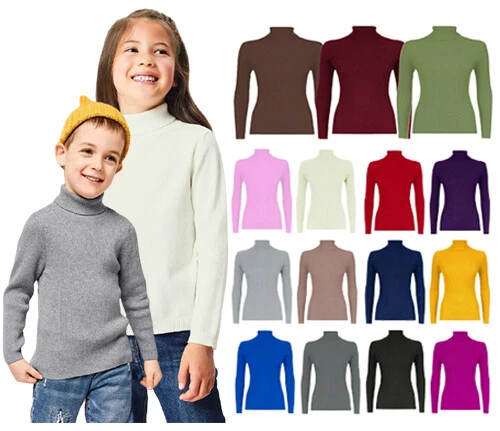 Baby boy top roll neck tops