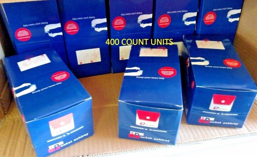 Ashtrays Pocket cigarette Bulk Lot CAMPING 400 Count Wholesale Pocket Ashtray - Picture 3 of 12