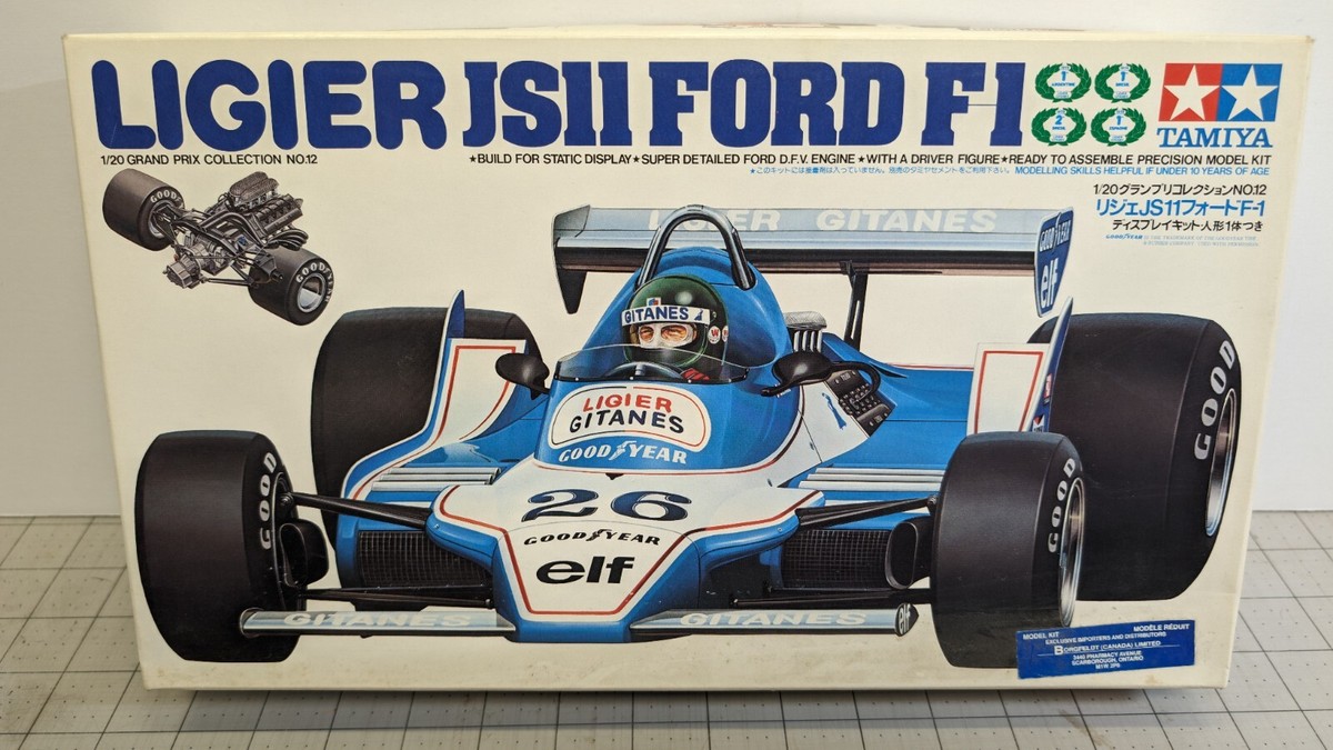 絶版 タミヤ 1⁄20 リジェ・フォード・JS11 F1
