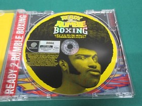 SEGA Dreamcast -- READY 2 RUMBLE BOXING -- spine card. JAPAN. GAME. Work. 28058
