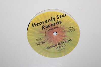 #ad SEALED LiL Michael quot;She Swept me off my Feetquot; Heavenly Star Records RARE LP 1979 $80.00