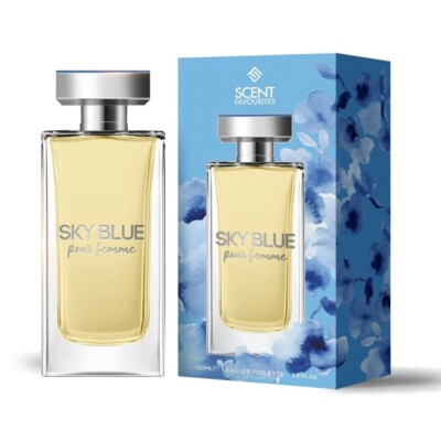 Parfum Blue Light Eau De Toilette Pour Femme 100 Ml, Sunset World Fragances, Neuf Sous Cellophane