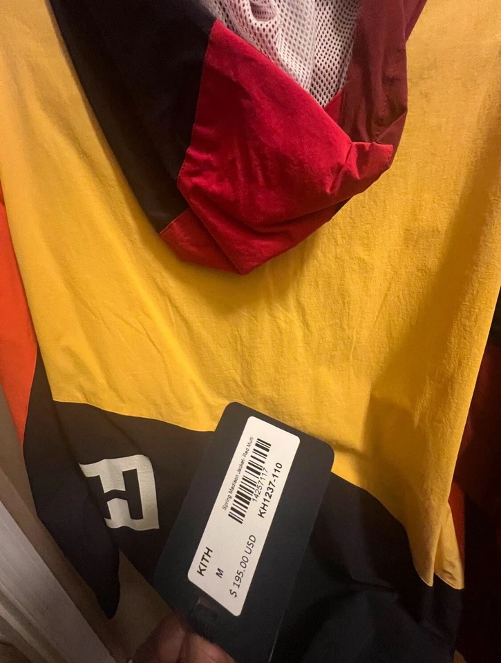 Kith Spring Madison Jacket Red / Multi Color KH1237-110 | Mens Size M | NWT - Image 3 of 3