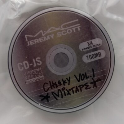 Jeremy Scott MAC Phone Socket LIMITED EDITION Sealed CD-JS Cheeky Vol. 1 Mixtape