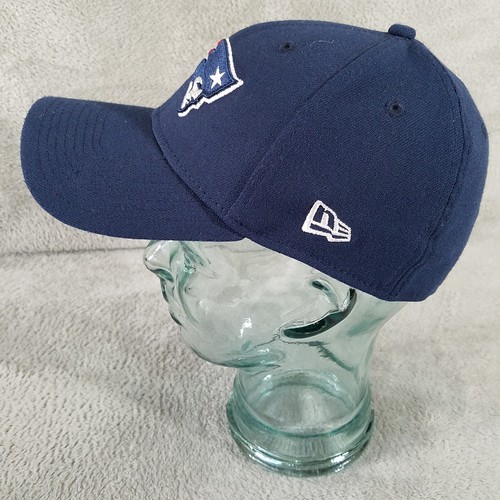 New Era Sombrero NFL New England Patriots Talla S/M Azul Mascota Gorra de Béisbol Ajustada - Imagen 2 de 10