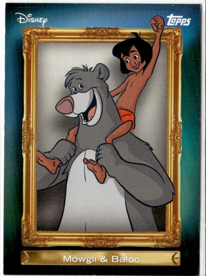 2026 Topps Disney Neon Family First Insert - Mowgli & Baloo #FF-8
