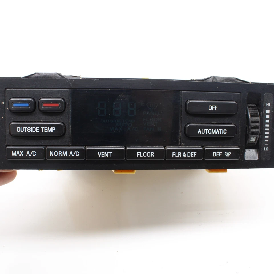 Módulo de control climático temperatura calor aire acondicionado Lincoln Town Car 1995-1997 PMF5VH-19C933-AF Foto 2 de 4