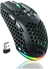 SOLAKAKA SM600 PRO Wireless Gaming Mouse RGB Bluetooth 2.4G USB-C New In Box