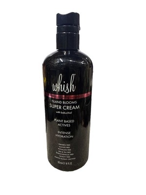 Whish Super Cream with Bakuchiol Plant Based Actives Island Blooms 18oz New