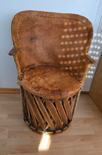 Mexikanischer Ledersessel Lederstuhl handgefertigter