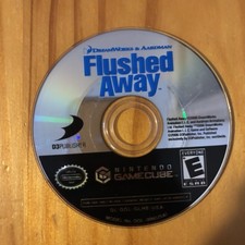 Flushed Away (Nintendo GameCube, 2006) Disc Only Tested Authentic Working!