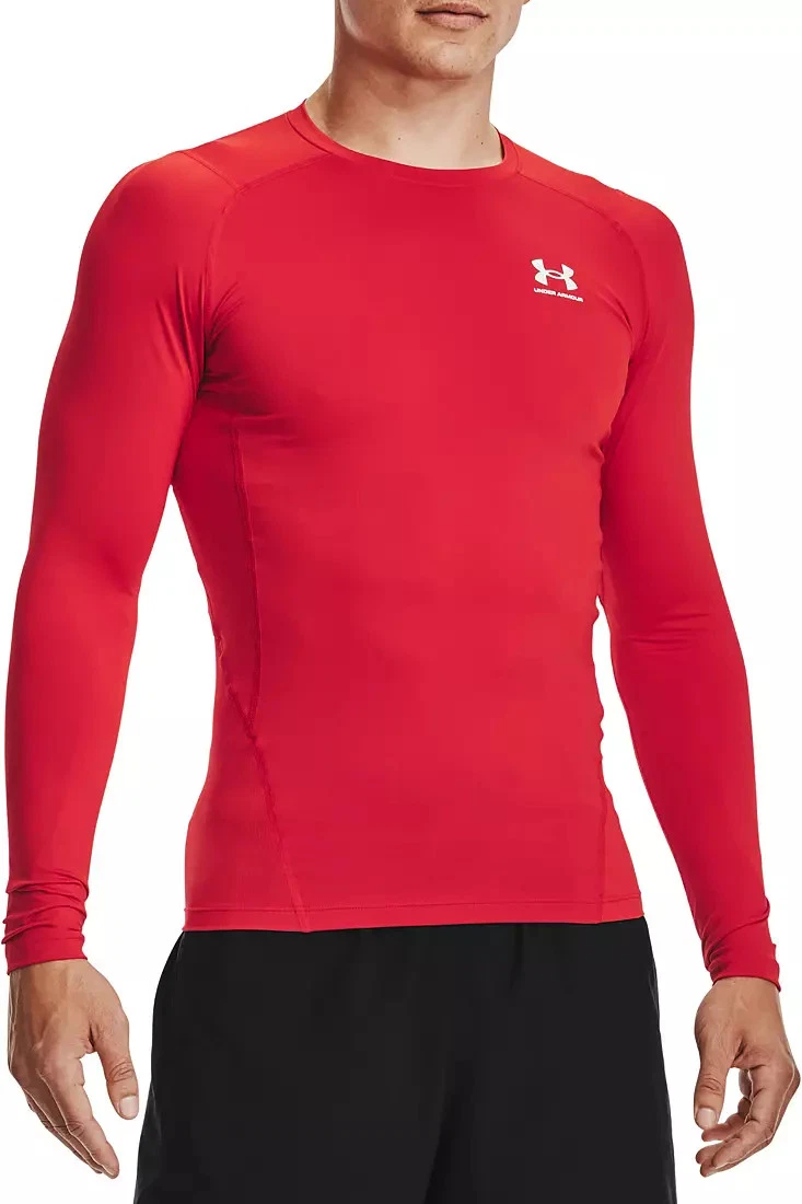 Under Armour Men's HeatGear Compression Long Sleeve Shirt, Red, L (194513898756)
Opens in a new wind