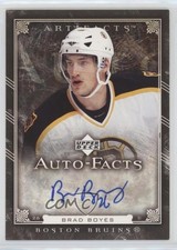 2006-07 Upper Deck Artifacts Auto-Facts Brad Boyes #AF-BR Auto 0a4