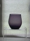 Vintage Blenko #935-G Tumbler Glass - 12 fl.oz. Smokey Amethyst - 1950s Mulberry