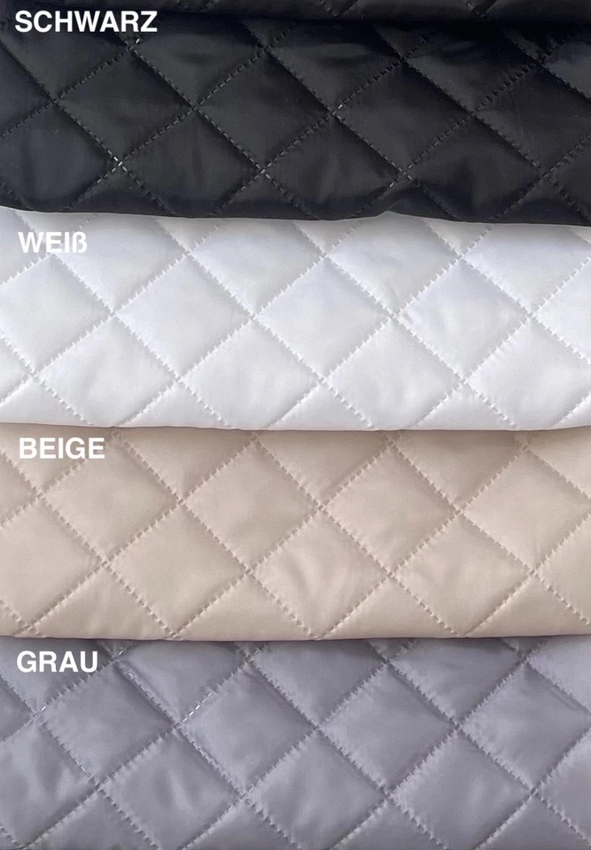 10m Steppfutter Raute 2x2 5x5 Sterne Jackenstoff Futterstoff Steppjacke Gesteppt - Bild 2 von 4