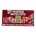 Vintage 1988 "Clue Master Detective" Board Game Parker Brothers 100% COMPLETE!