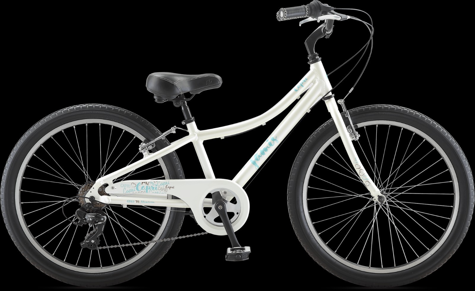 JAMIS CAPRI YOUTH 24" COMFORT BIKE VANILLA 